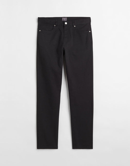 Slim fit twill trousers